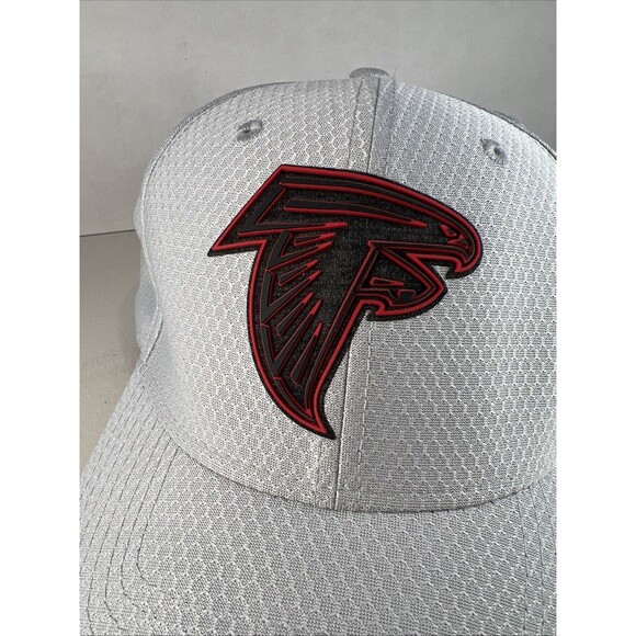 New Era Gray Atlanta Falcons 2018 Training Camp 9TWENTY Adjustable Hat L/XL - Picture 2 of 9